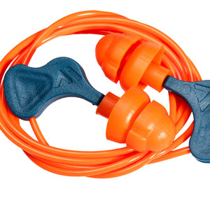 Portwest Easy Fit TPR Ear Plugs (50 Pairs) - Orange