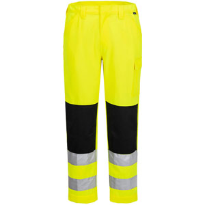 Portwest ES1 Essential Hi-Vis Work Trouser - Yellow
