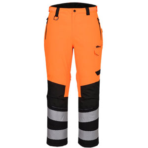 Portwest EV4 Hi-Vis Expedition Trouser - Orange/Black