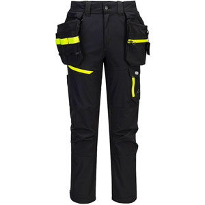 Portwest EV4 Lightweight Detachable Holster Trousers - Black Short