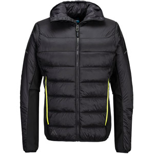 Portwest EV4 Insulated Baffle Jacket - Black