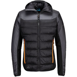 Portwest EV4 Insulated Baffle Jacket - Metal Grey