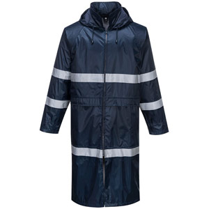 Portwest Classic Iona Rain Coat - Dark Navy