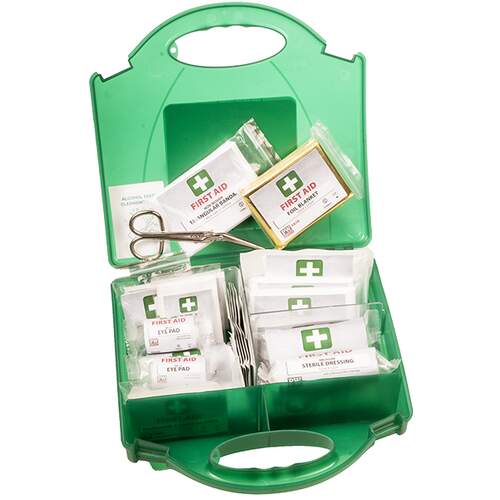 Portwest Workplace First Aid Kit 25 Plus - Green