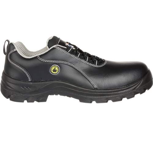 Portwest Compositelite ESD Leather Safety Shoe S1 - Black