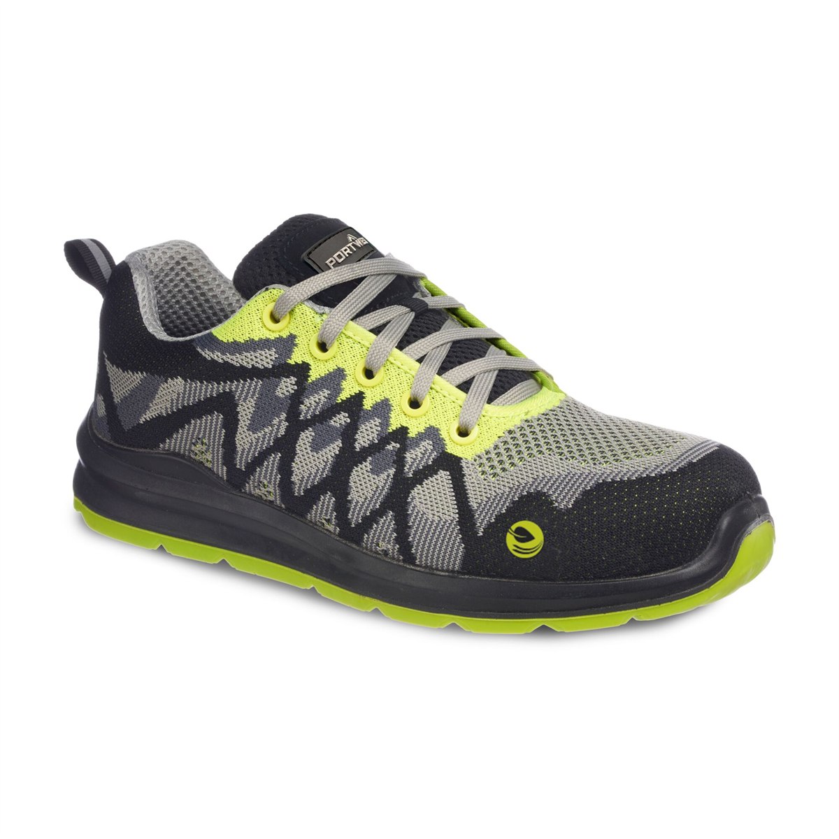 Portwest Compositelite Eco Safety Trainer S1P - Black/Yellow
