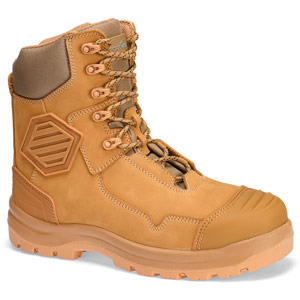 Portwest Composite Leather Shin Boot S3S HRO FO SC HI CI AN LG SR - Wheat