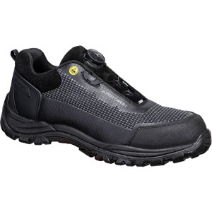 Portwest Composite Textile Low Shoe S3S ESD SR FO - Black/Grey