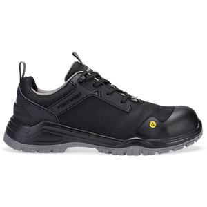 Portwest Composite Mesh Low Shoe S3S ESD SR FO - Black/Grey