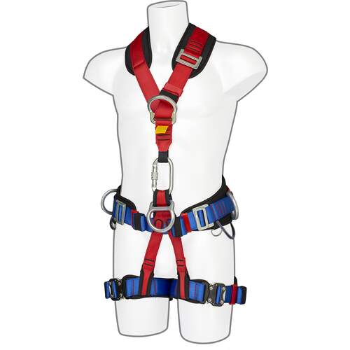 Portwest 4 Point Comfort Plus Harness - Red