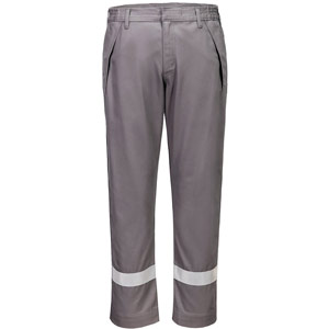 Portwest Bizflame Work+ FR Trousers - Grey