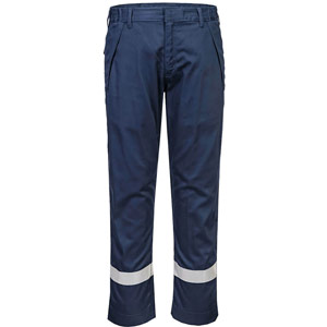 Portwest Bizflame Work+ FR Trousers - Navy