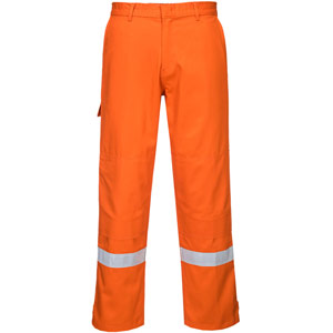 Portwest Bizflame Work FR Women's Trousers - Orange
