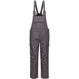 Portwest Bizflame Industry FR Bib and Brace - Grey