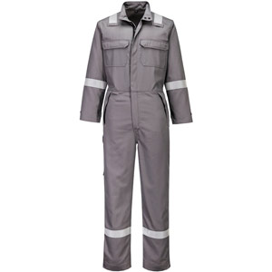 Portwest Bizflame Work+ FR Coverall - Grey