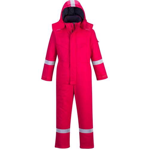 Portwest FR Anti-Static Winter Coverall - Red
