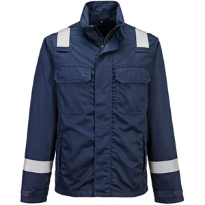 Portwest Bizflame Work+ FR Jacket - Navy