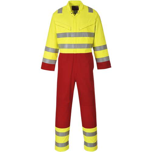 Portwest Bizflame Services Coverall - Yellow