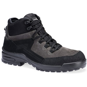 Portwest Steel Suede Ankle Boot S3L CI FO SR - Black/Grey