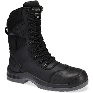 Portwest Composite Leather High Boot S7L ESD HRO LG FO SC CI SR - Black