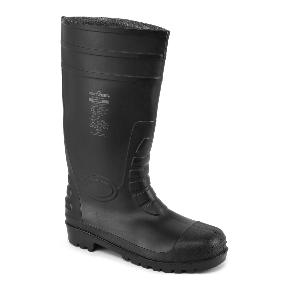 Portwest Total Safety Wellington S5 - Black