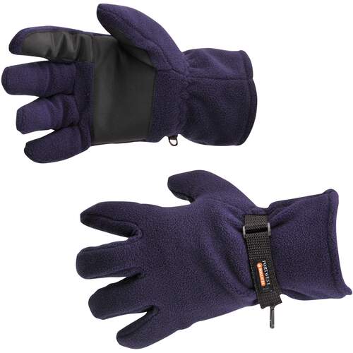 Portwest Fleece Glove Insulatex Lined - Navy