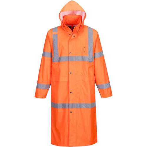 Portwest Hi-Vis Coat 122cm - Orange