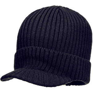 Portwest Beanie Hat with Peak - Dark Navy