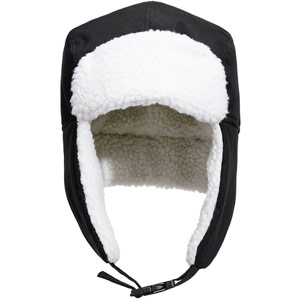 Portwest Sherpa Lined Trapper Hat - Black