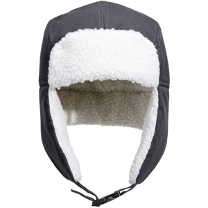 Portwest Sherpa Lined Trapper Hat - Metal Grey
