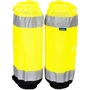 Portwest Hi-Vis Contrast Gaiters - Yellow/Black