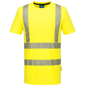 Portwest KX3 Hi-Vis Sports T-shirt S/S - Yellow