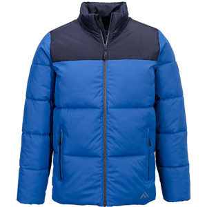 Portwest KX3 Sport Insulated Baffle Jacket - Quartz/Dark Navy