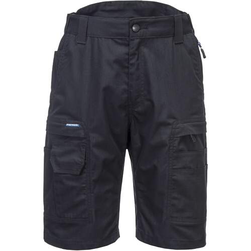 Portwest KX3 Ripstop Shorts - Black