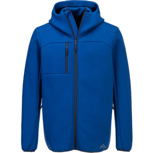 Portwest KX3 Sport Zip Hooded Sweater - Quartz Blue