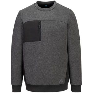 Portwest KX3 Sport Tech Sweatshirt - Metal Grey