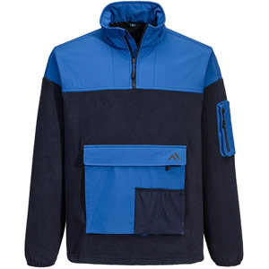 Portwest KX3 Sport 1/4 Zip Fleece - Dark Navy/Quartz
