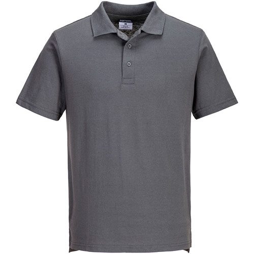 Portwest Lightweight Jersey Polo Shirt (48 in a box) - Zoom Grey