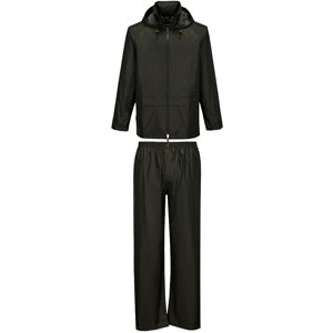 Portwest Essentials Rainsuit (2 Piece Suit) - Forest Nights
