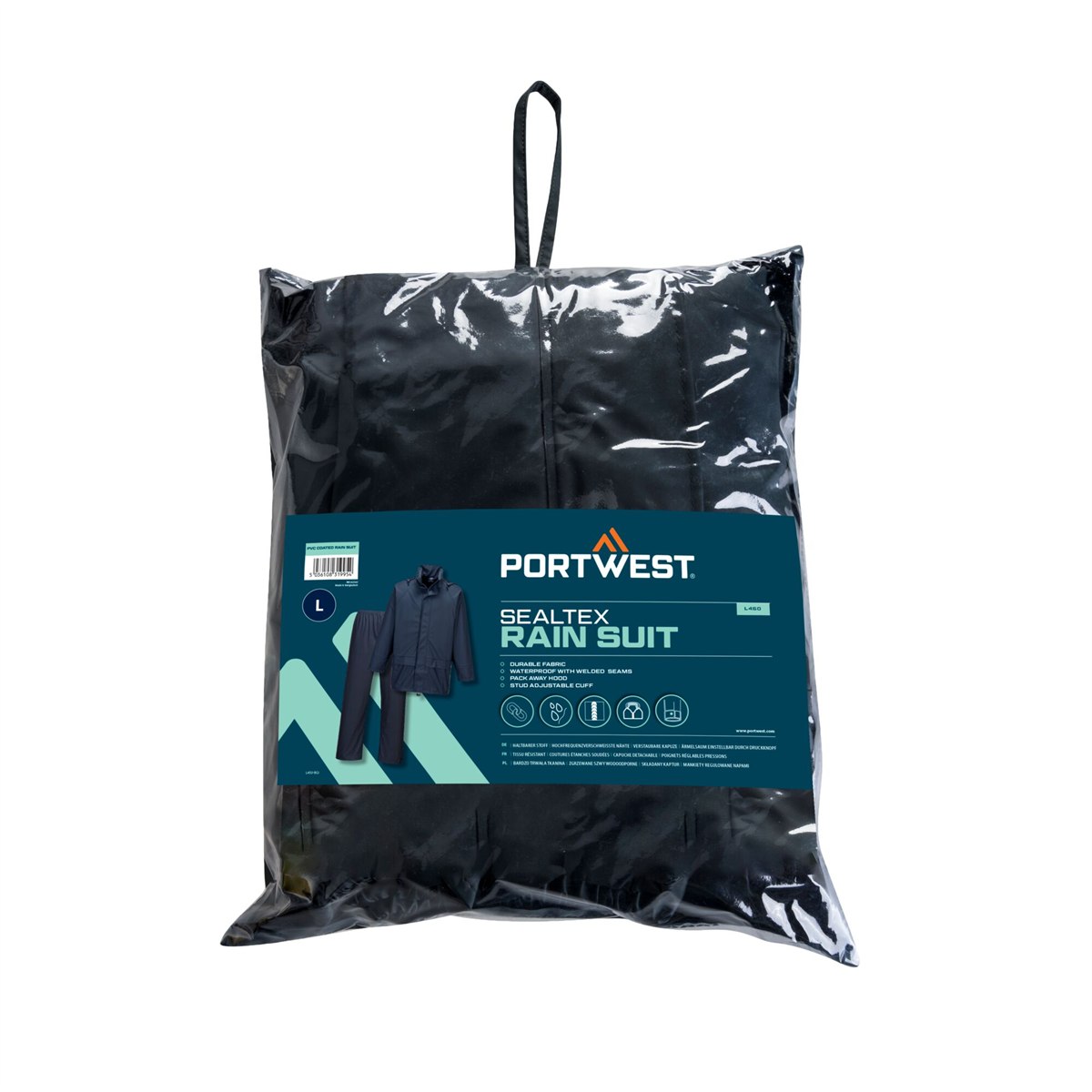 Portwest Sealtex Essential Rainsuit (2 Piece Suit) - Navy