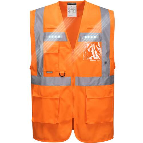 Portwest Orion LED Executive Vest - Orange