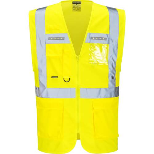 Portwest Orion LED Executive Vest - Yellow