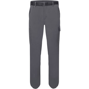 Portwest Stretch Lightweight Cuffed Trousers - Metal Grey