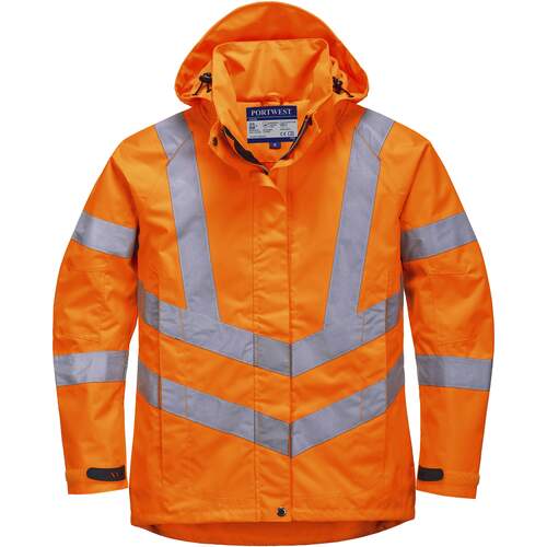 Portwest Women's Hi-Vis Breathable Jacket - Orange