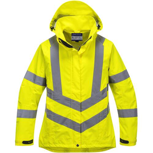Portwest Women's Hi-Vis Breathable Jacket - Yellow