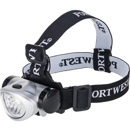Portwest LED Head Light - Silver