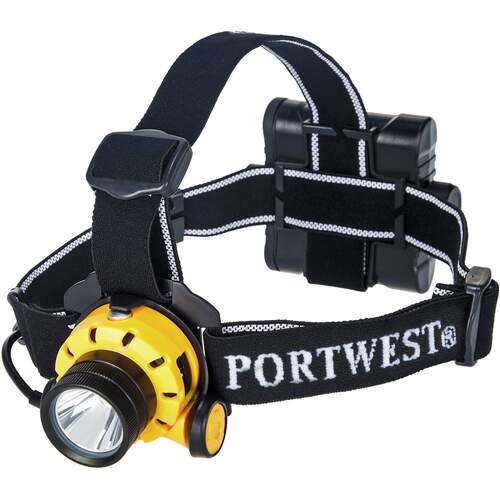 Portwest Ultra Power Head Light - Yellow/Black