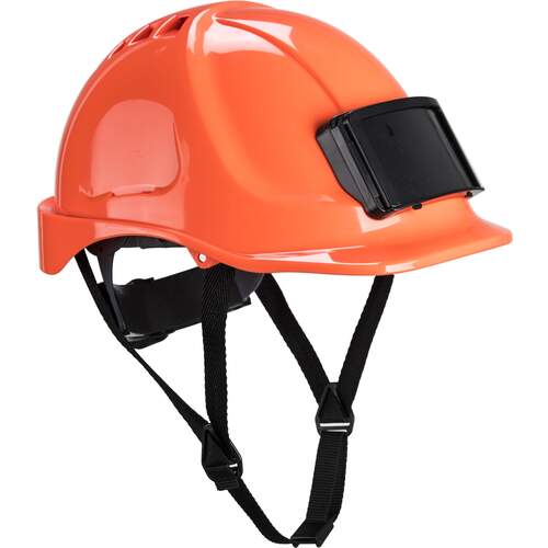Portwest Endurance Badge Holder Helmet - Orange
