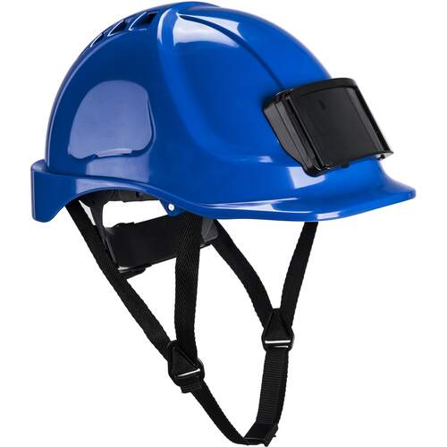Portwest Endurance Badge Holder Helmet - Royal Blue