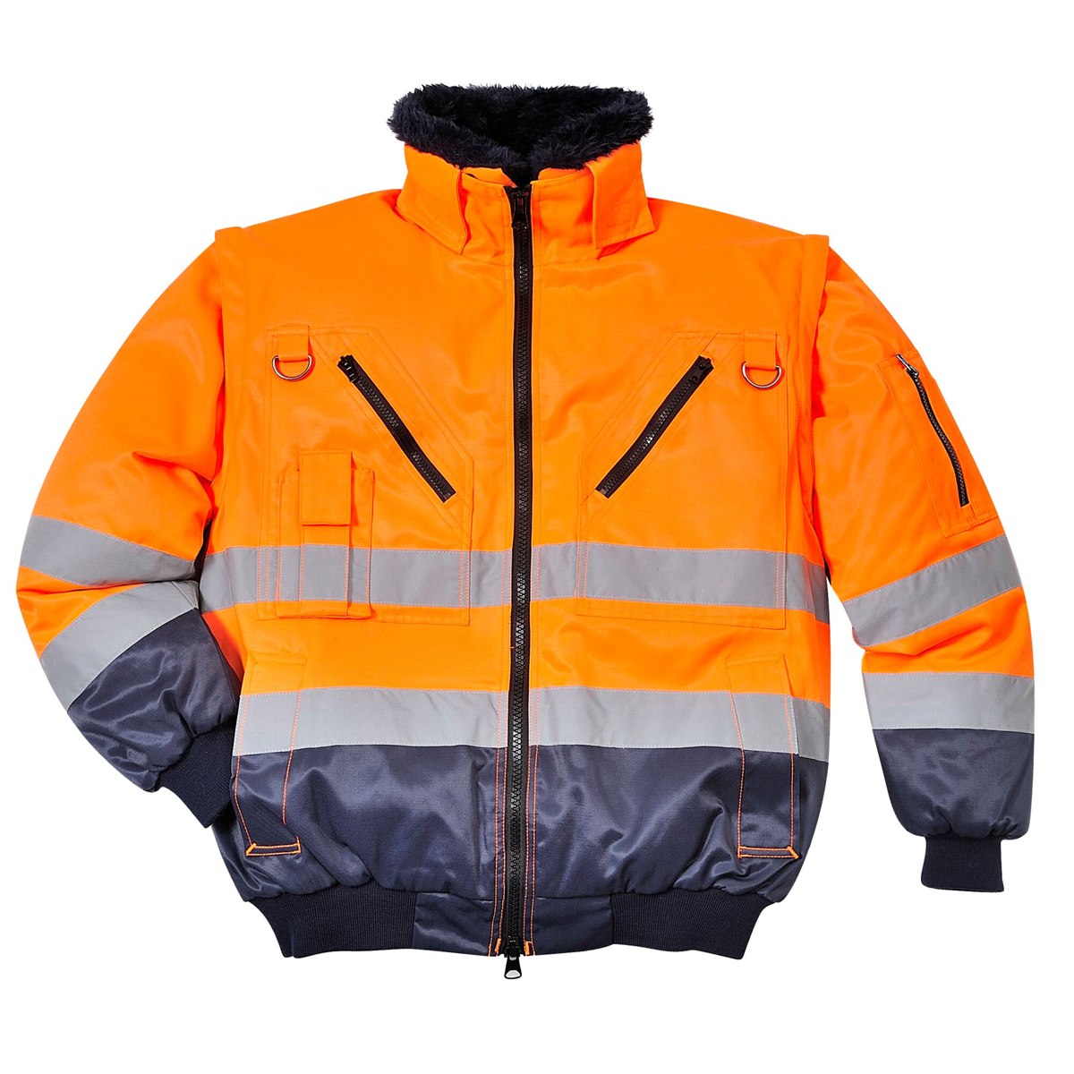 Orange/Navy